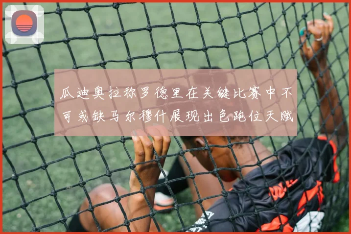 瓜迪奥拉称罗德里在关键比赛中不可或缺马尔穆什展现出色跑位天赋